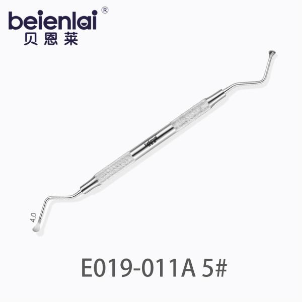 Benlai Dental Curette E019-011A KXS 5#, Double End 4.0 Tips, φ9.5 Hollow Round Handle